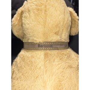 Barbour, Leather Adjustable Small Collar 10.5" - 13.5" x 5/8" Buckle Close